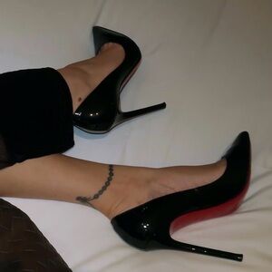 VINTAGE RARE Christian Louboutin Pigalle High Heels DEADSTOCK